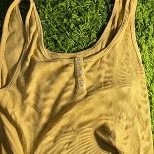 Yellow tank top